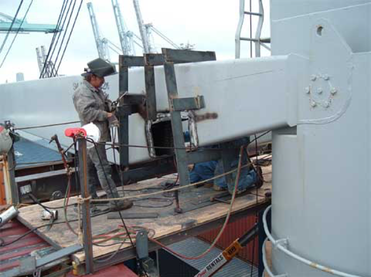Dockside Machine Ship Repair Harbor Industrial Services Inc