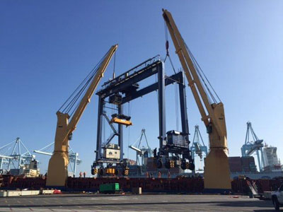 Harbor Industrial Services Crane Commission Endurance Testing